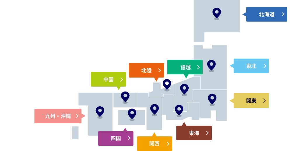 都道府県地図